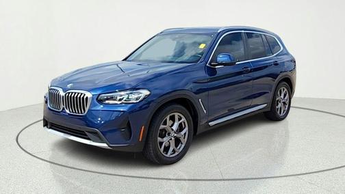 Phytonic Blue Metallic 2022 BMW X3 xDrive30i