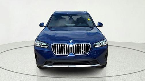 Phytonic Blue Metallic 2022 BMW X3 xDrive30i