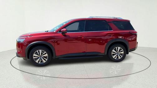 Scarlet Ember 2023 Nissan Pathfinder SL