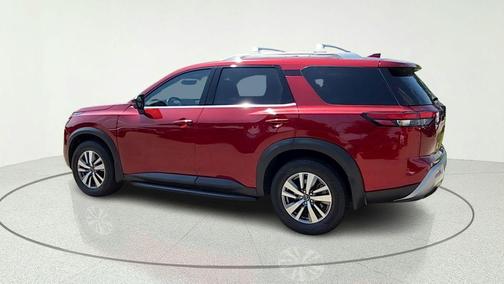 Scarlet Ember 2023 Nissan Pathfinder SL