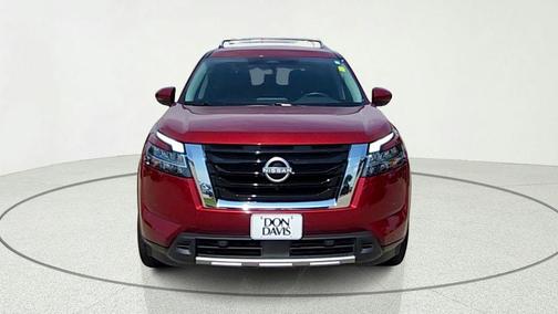 Scarlet Ember 2023 Nissan Pathfinder SL