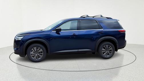 Deep Ocean Blue 2026 Nissan Pathfinder SV