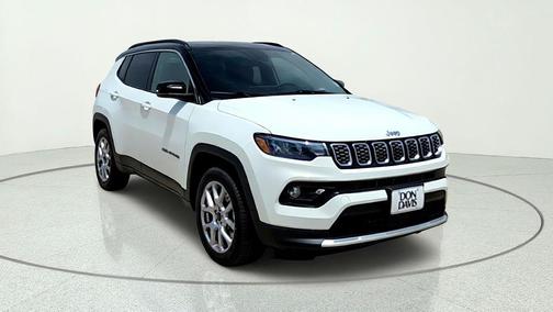 Bright White Clearcoat 2025 Jeep Compass Limited