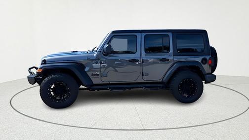Granite Crystal Clearcoat Metallic 2022 Jeep Wrangler Unlimited Sport