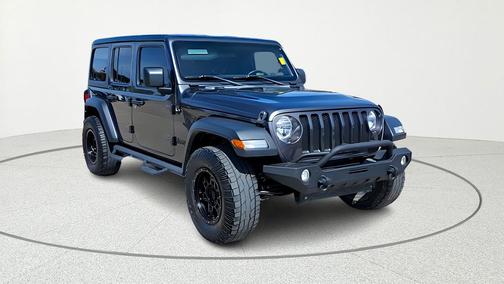 Granite Crystal Clearcoat Metallic 2022 Jeep Wrangler Unlimited Sport