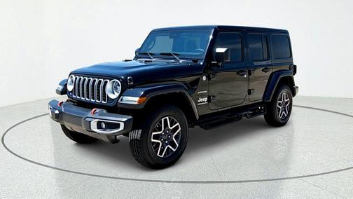 Black Clearcoat 2024 Jeep Wrangler Sahara