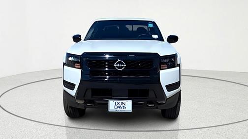Glacier White 2026 Nissan Frontier SV