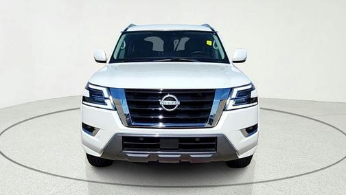 Aspen White Tricoat 2024 Nissan Armada SV