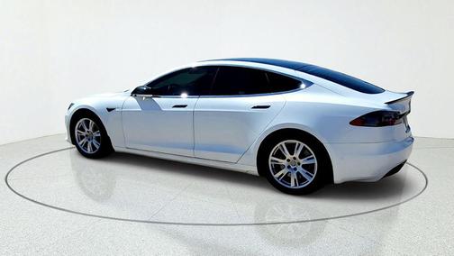 White 2021 Tesla Model S Long Range