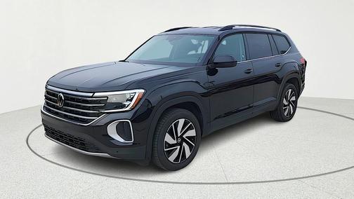 Deep Black Pearl Effect 2025 Volkswagen Atlas 2.0T SE