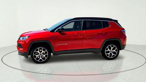 Red 2025 Jeep Compass Limited
