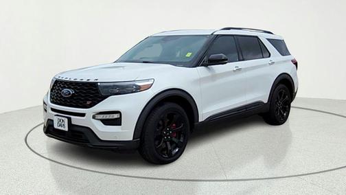 White Metallic 2020 Ford Explorer ST