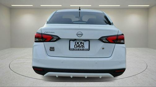 Cloud White 2025 Nissan Versa S