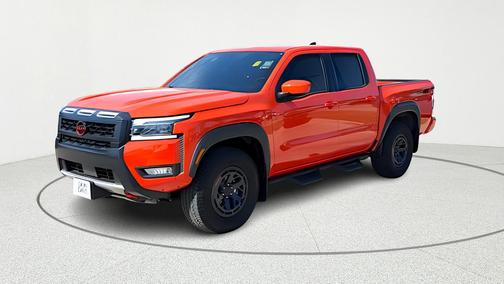 Orange 2025 Nissan Frontier PRO-4X