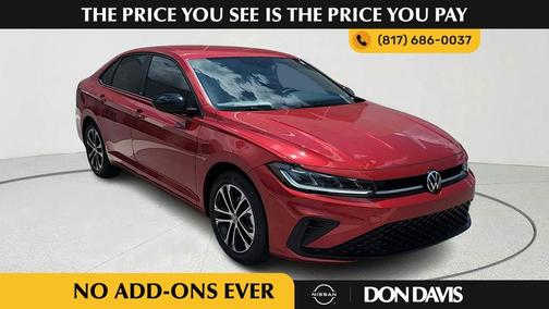 Kings Red Metallic 2025 Volkswagen Jetta 1.5T Sport