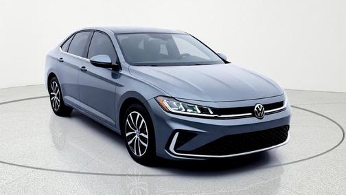 Platinum Gray Metallic 2025 Volkswagen Jetta 1.5T SE