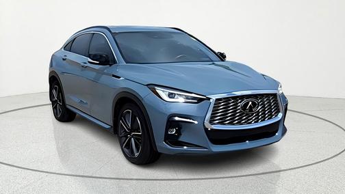 Slate Gray 2023 INFINITI QX55 LUXE