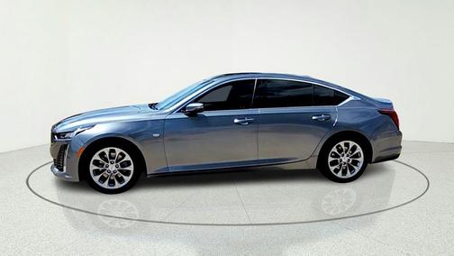 Satin Steel Metallic 2022 Cadillac CT5 Premium Luxury RWD