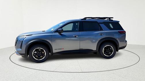 Gun Metallic 2026 Nissan Pathfinder Rock Creek