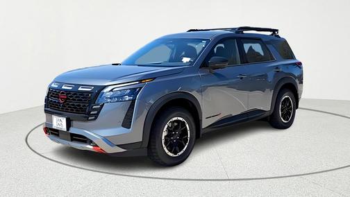Gun Metallic 2026 Nissan Pathfinder Rock Creek