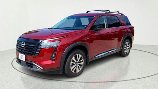 Scarlet Ember 2026 Nissan Pathfinder SL