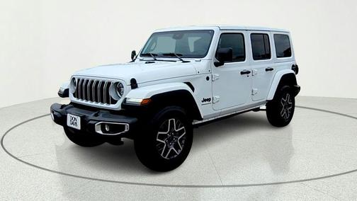 Bright White Clearcoat 2025 Jeep Wrangler Sahara