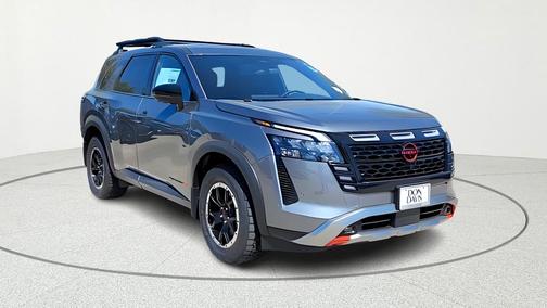 Gun Metallic 2026 Nissan Pathfinder Rock Creek