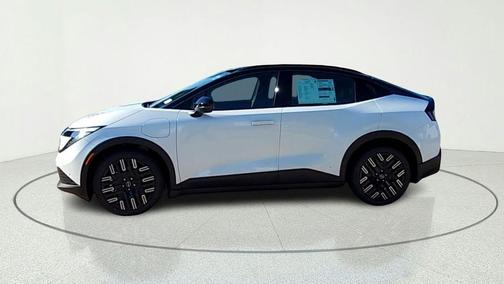 White / Black 2026 Nissan Leaf PLATINUM+