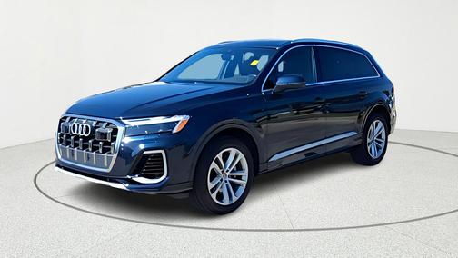 Waitomo Blue Metallic 2025 Audi Q7 55 Premium Plus