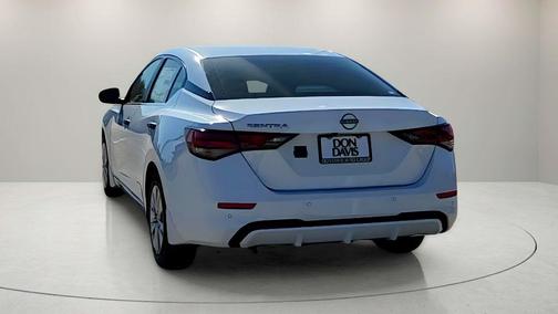 Cloud White 2025 Nissan Sentra S
