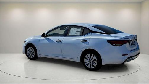 Cloud White 2025 Nissan Sentra S