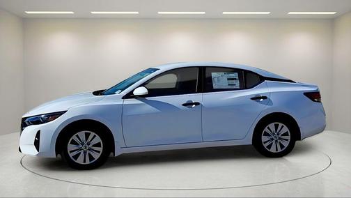 Cloud White 2025 Nissan Sentra S