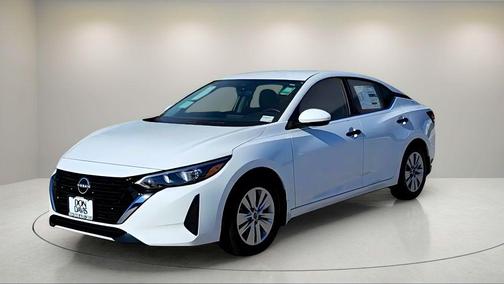 Cloud White 2025 Nissan Sentra S