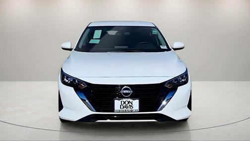 Cloud White 2025 Nissan Sentra S