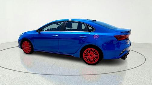 Blue 2022 Kia Forte GT