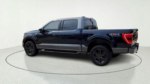 Antimatter Blue Metallic 2023 Ford F-150 XLT