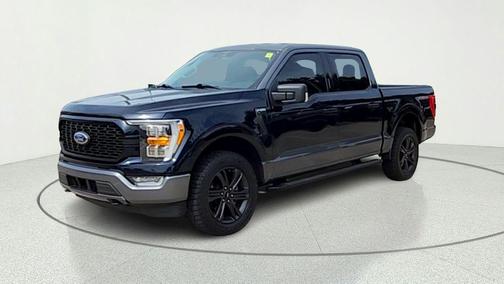 Antimatter Blue Metallic 2023 Ford F-150 XLT