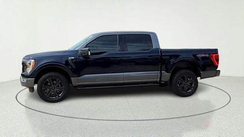 Antimatter Blue Metallic 2023 Ford F-150 XLT