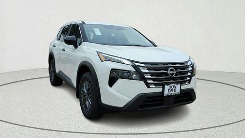 Glacier White 2025 Nissan Rogue S