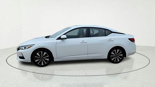 Aspen White 2023 Nissan Sentra SV