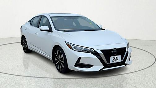 Aspen White 2023 Nissan Sentra SV