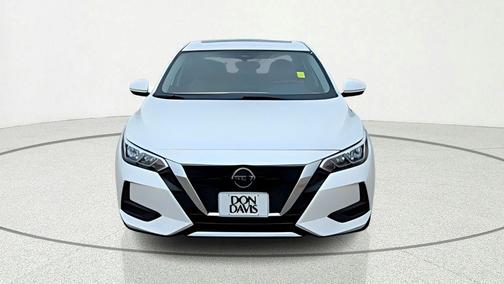 Aspen White 2023 Nissan Sentra SV