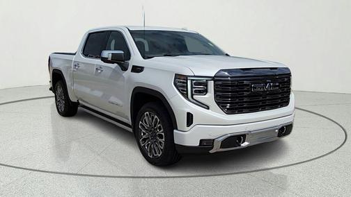 White Frost Tri-Coat 2023 GMC Sierra 1500 Denali Ultimate