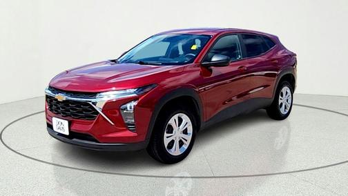 Crimson Metallic 2025 Chevrolet Trax LS