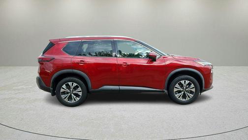Scarlet Ember 2021 Nissan Rogue SV