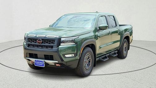 Green 2026 Nissan Frontier PRO-X