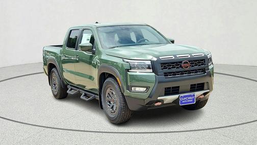 Green 2026 Nissan Frontier PRO-X