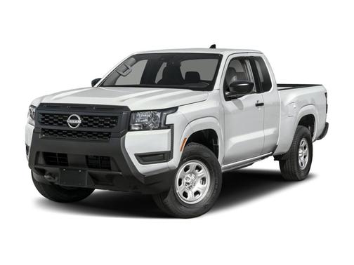 Glacier White 2025 Nissan Frontier SV