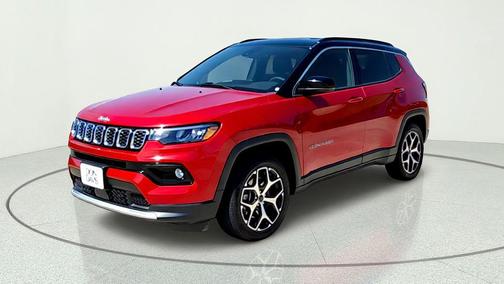 Red 2025 Jeep Compass Limited