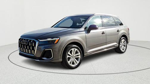 Samurai Gray Metallic 2025 Audi Q7 55 Premium Plus
